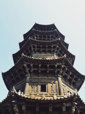 泉州-塔-风景-建筑-屋檐 图片素材