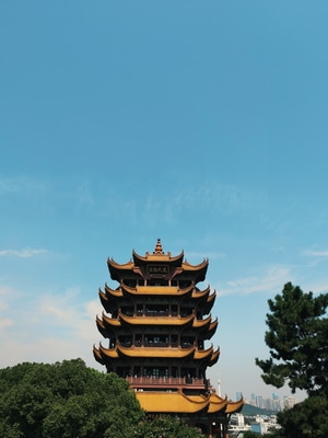武汉-古建筑-塔-塔楼-黄鹤楼 图片素材