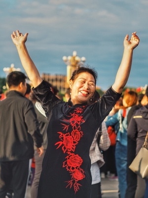 我和我的祖国-微单-北京-色彩-女性 图片素材