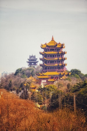 古建筑-楼阁-城市地标-黄鹤楼-滕王阁 图片素材