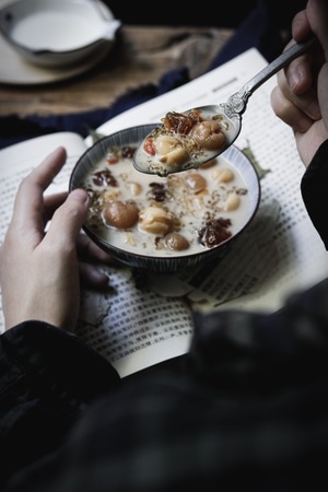 我的2019-中餐-冬日暖阳-餐具-美食 图片素材