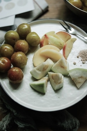 美食摄影-食物-食物-水果-桃子 图片素材