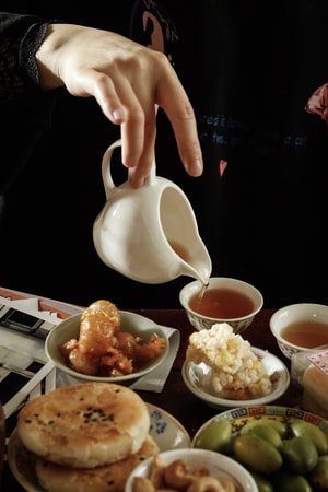 绿豆饼-美食-姜薯酥-潮汕-下午茶 图片素材