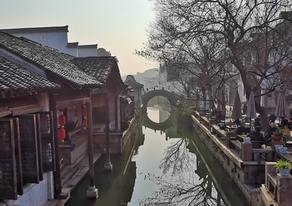 古镇-惠山古镇-光线-手机摄影-无锡 图片素材