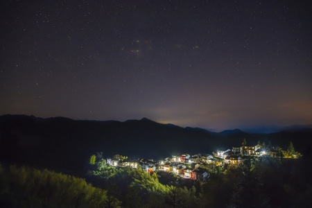 星空-木梨硔-安徽-宾得-风光 图片素材