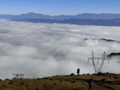 云海-沙漠-风景-风光-自然 图片素材