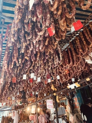 年味-香肠-食物-腌制品-美食 图片素材