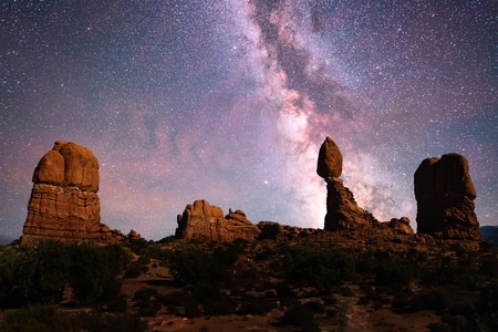 星空-旅行-风景-自然-银河 图片素材