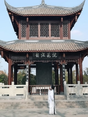 成都-手机-浣花溪-随拍-浣花溪 图片素材