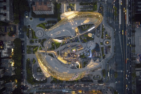高视角-航拍-大疆-城市-建筑 图片素材