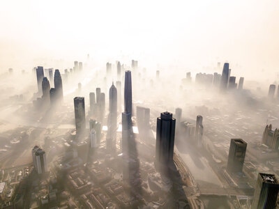 城市-看你的城市-有趣的瞬间-建筑-朝霞 图片素材