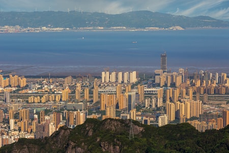 城市-海边-城市-城市风光-建筑 图片素材