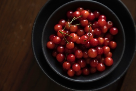 小樱桃-初夏-水果-成熟-绿色食品 图片素材