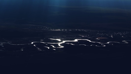 莫日格勒河-内蒙古-呼伦贝尔-河流-阳光 图片素材