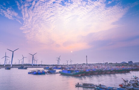 潮汕-码头-大海-风景-码头 图片素材