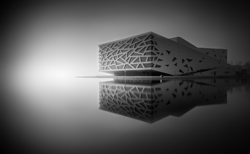 建筑-风光-黑白-艺术-建筑 图片素材
