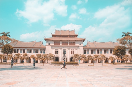 糖果色-厦门-建筑-房屋-广场 图片素材