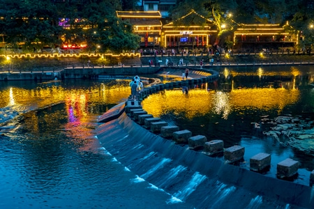 行游天下-风景-古镇-柳江古镇-古镇 图片素材