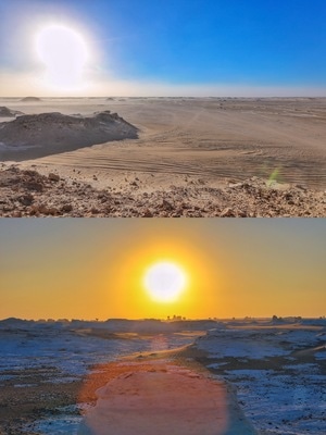 小众旅行-旅拍-星空-撒哈拉沙漠-撒哈拉沙漠 图片素材
