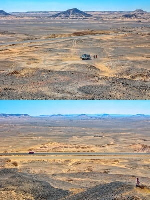 小众旅行-旅拍-星空-撒哈拉沙漠-撒哈拉沙漠 图片素材