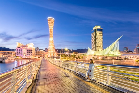 日本旅游-旅拍-夜景-建筑-旅行 图片素材