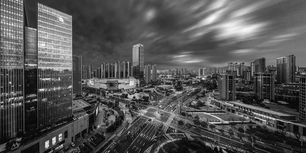 海岸城-经开区-立信大道-招商银行-无锡 图片素材