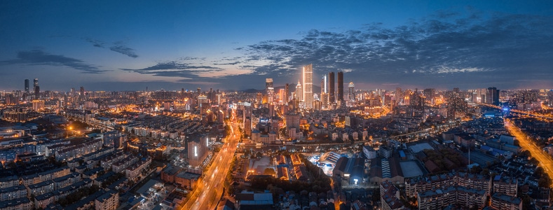城市天际线-无锡-夜景-城市风光-城市 图片素材