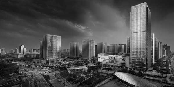 海岸城-经开区-无锡-海岸城-高楼 图片素材