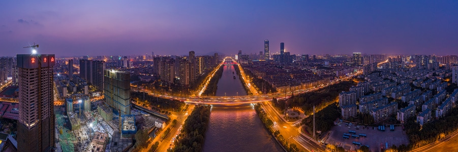 无锡-城市-夜景-城市风光-建筑 图片素材