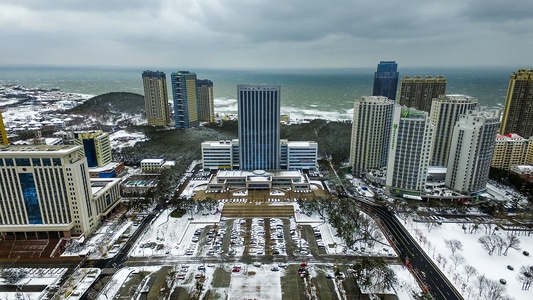 高区管委-高新大厦-城市-威海-开发区 图片素材