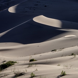 阳光-自然-风光-摄影-巴丹吉林沙漠 图片素材