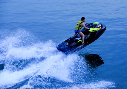 摩托艇-水上运动-河流-爱好者-疾速 图片素材