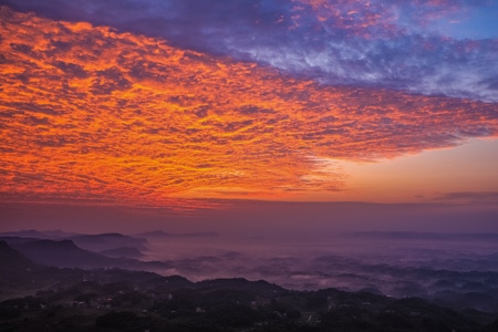自然风光-佛来山-朝霞-风景-风光 图片素材