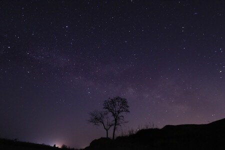 星空-佳能-星空-夜景-繁星 图片素材