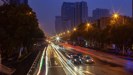 风光-风景-城市-城市风光-马路 图片素材