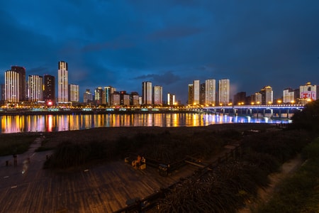 风光-城市-原创-涪江-城市 图片素材