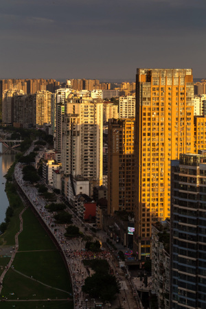 绵阳市-风景-风光-城市-建筑 图片素材