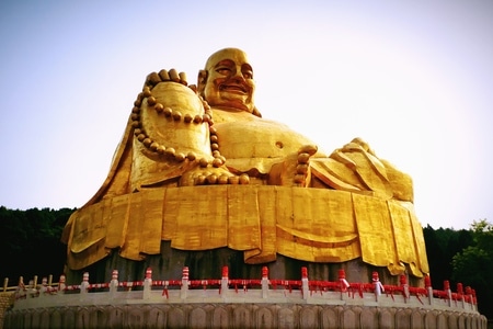 风光-手机摄影-千佛山-风光-风景 图片素材