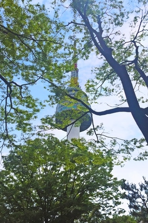手机摄影-风光-建筑-首尔塔-建筑 图片素材