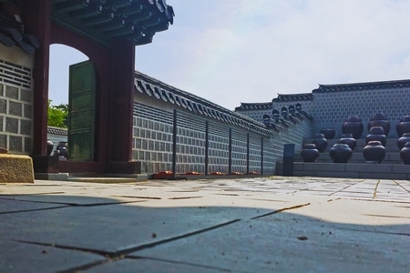 手机摄影-风光-建筑-宫墙-宫门 图片素材