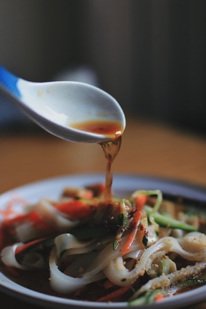 宅家-美食-食物-美食-凉皮 图片素材