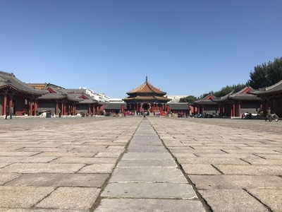 沈阳-故宫-大政-故宫-古建筑 图片素材