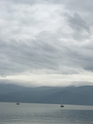 西昌-邛海-天际-风景-风光 图片素材