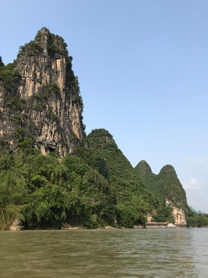阳朔-兴坪-漓江-竹伐-景观 图片素材