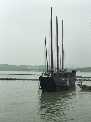 鼋头渚-太湖-无锡市-船-风景 图片素材
