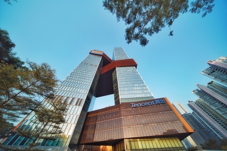 腾讯-建筑-深圳-腾讯滨海大厦-城市 图片素材