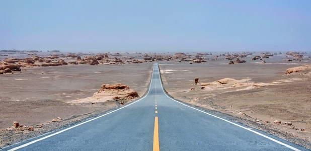 在路上-旅游-风光-风景-公路 图片素材