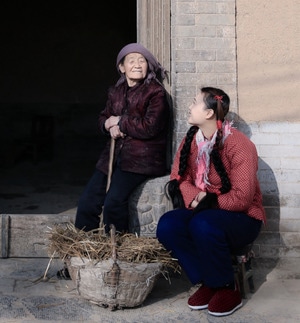 生活-人文-女性-女人-老人 图片素材