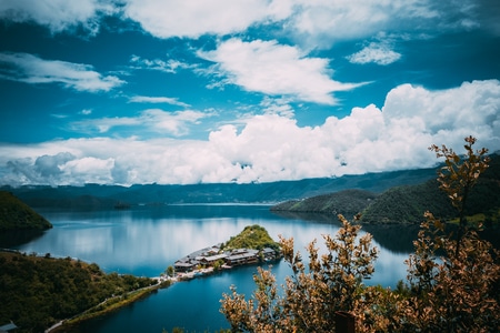 旅行-地理-风光-风景-小岛 图片素材