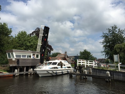 旅行-旅拍-荷兰-羊角村-船 图片素材